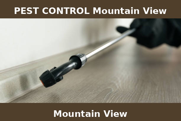 PEST CONTROL Mountain View